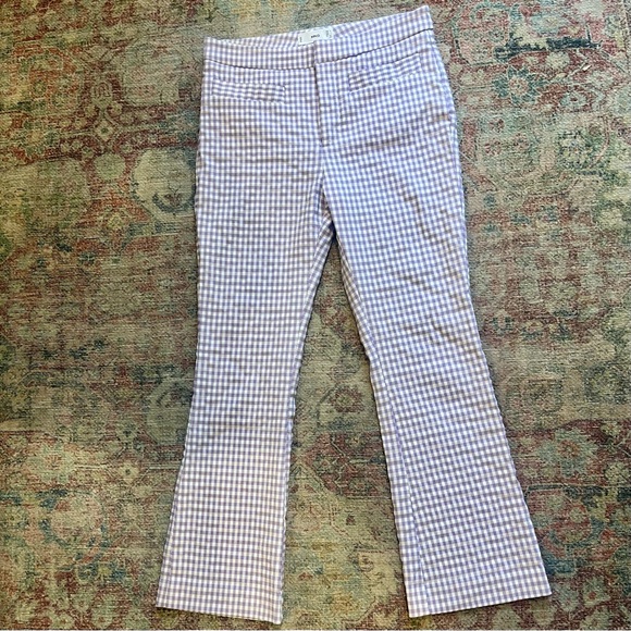 Mango ‘Flare Crop Pants in Pastel Purple’ size 8 - Picture 2 of 9